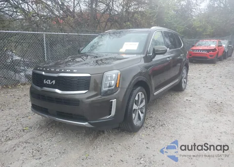 2022 Kia Telluride Ex z USA, uszkodzony, nr VIN 5XYP3DHCXNG230576